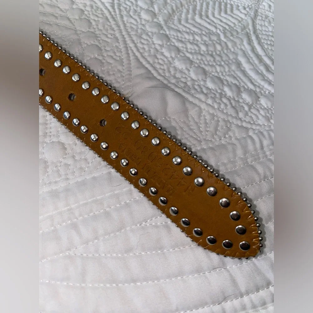 Nocona Belt Co girls pink Rhinestone belt